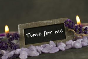 time for me text in a blackboard